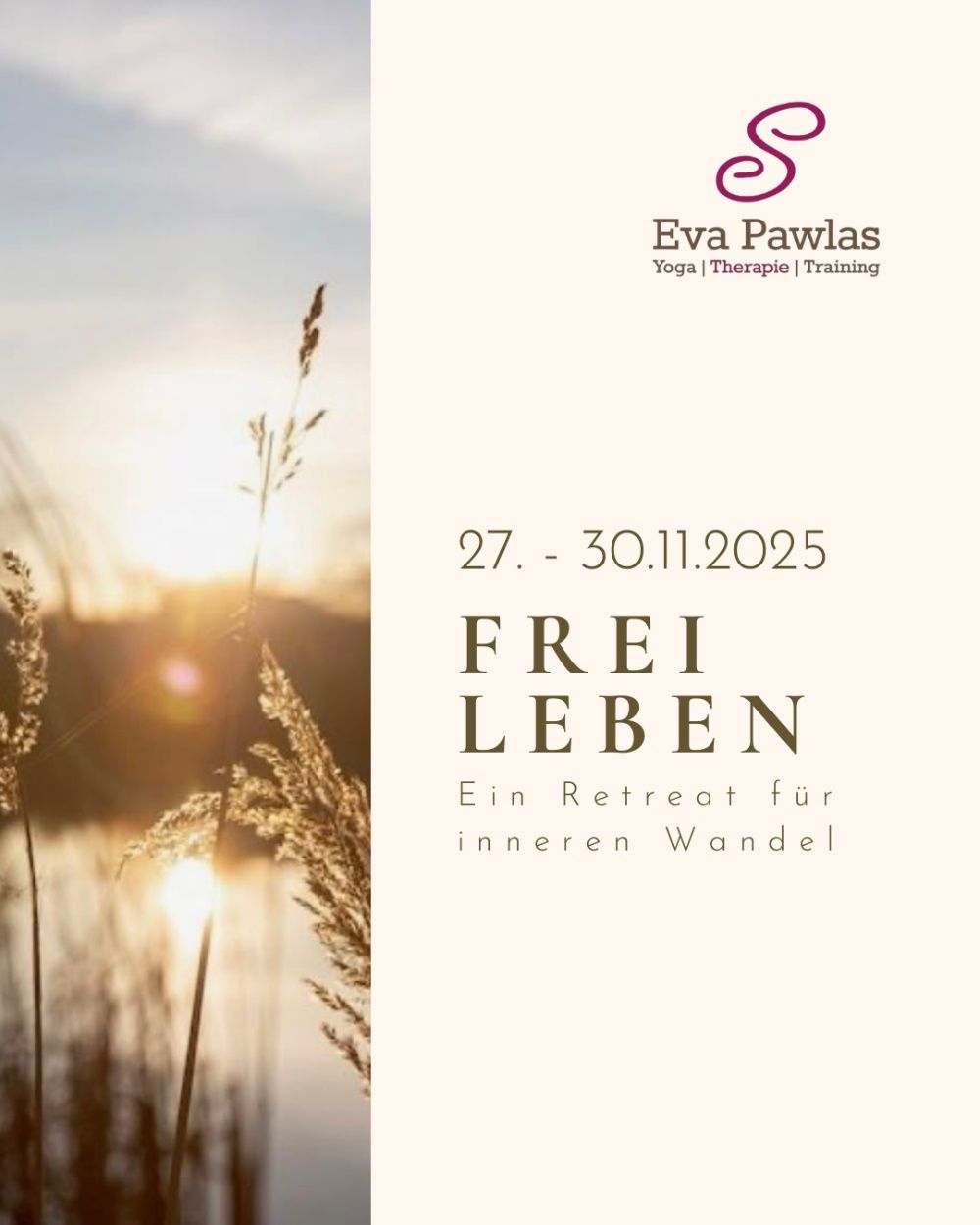 Event image for FREI LEBEN - Ein Retreat für inneren Wandel 